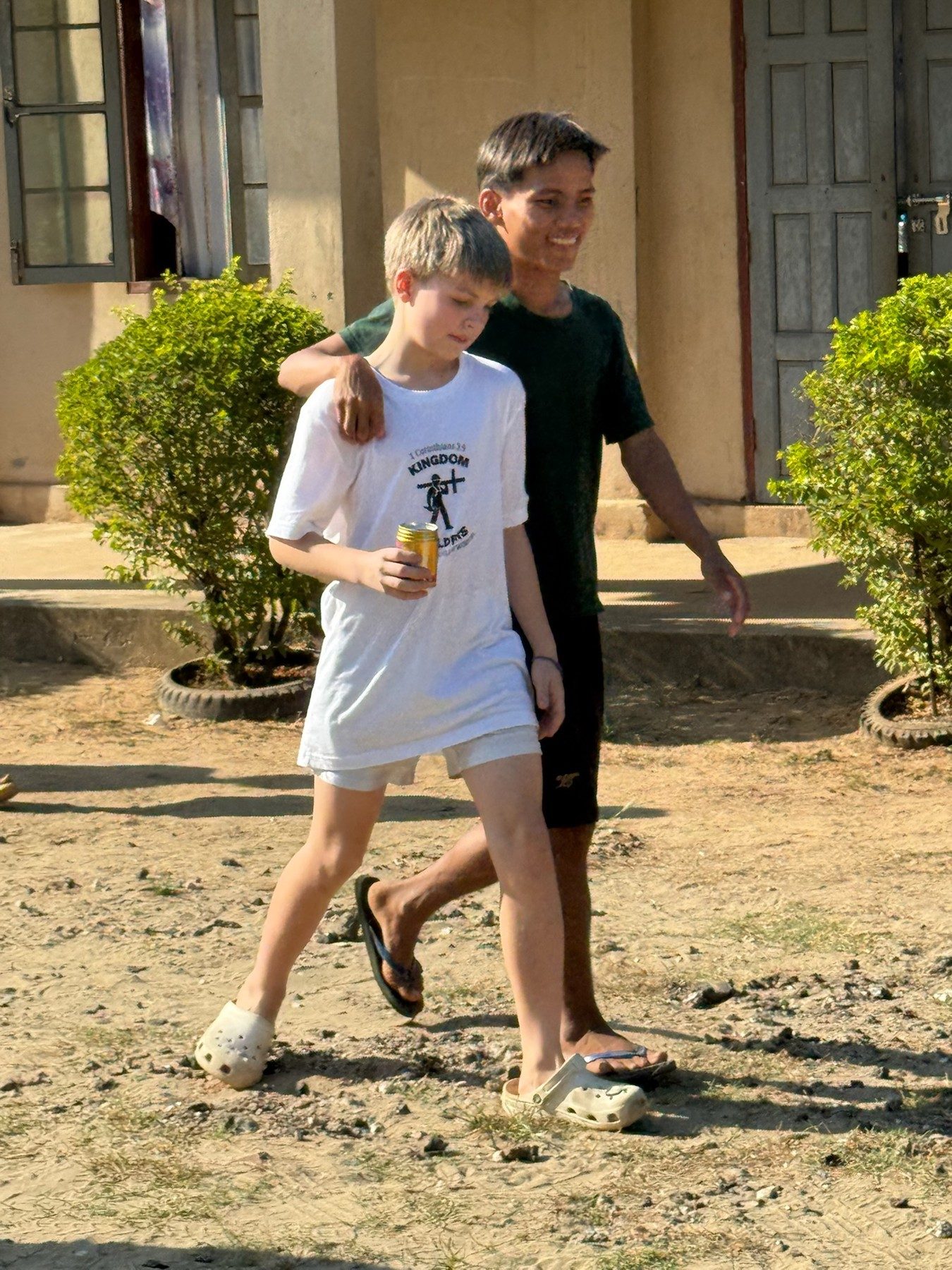Walking with a big brother