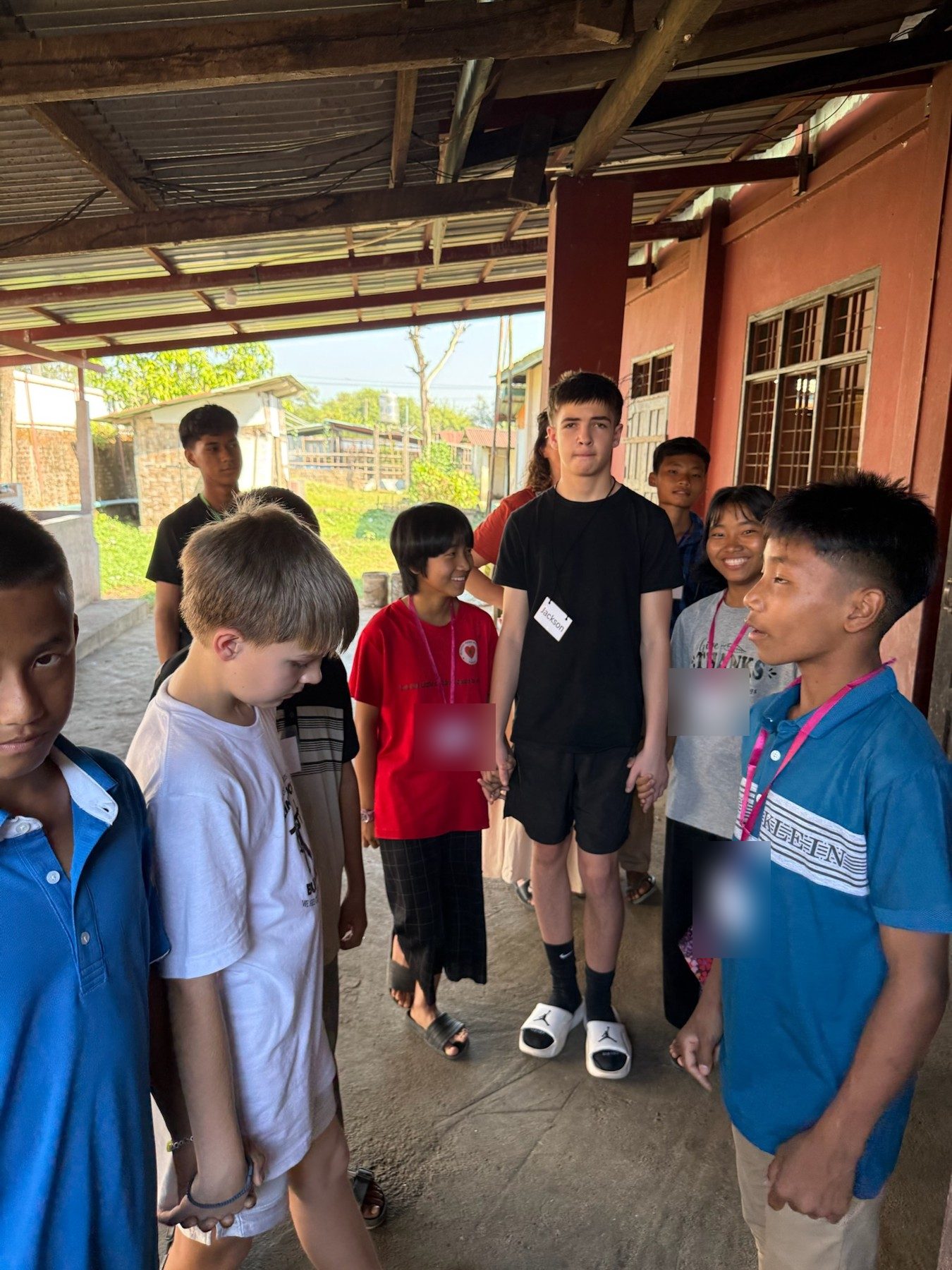 Circle games with the kids